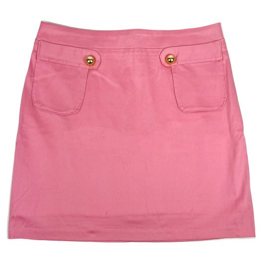 O'Connell's Women's Mini Skirt with Pockets - Hot Pink