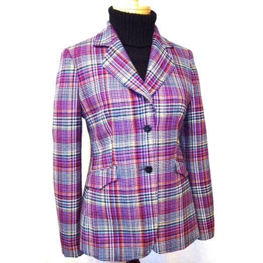 O'Connell's Women's Wool Sport Jacket - Hepburn - Plaid (1096SB)