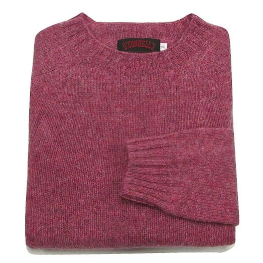 O'Connell's Womens Scottish Shetland Crewneck Sweater - Cottage