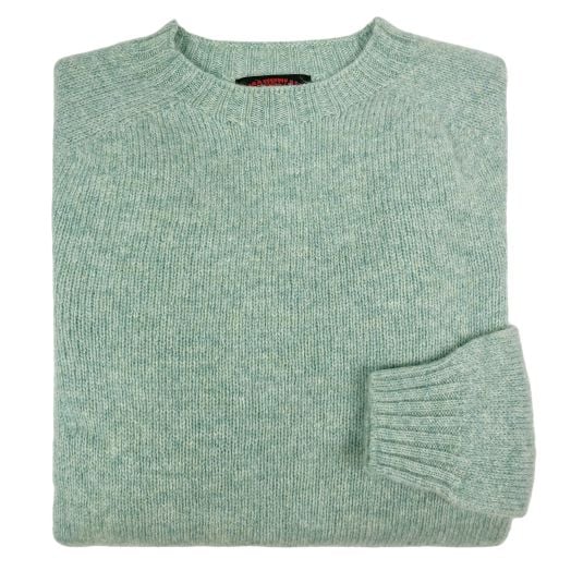 O'Connell's Womens Scottish Shetland Crewneck Sweater - Fauna
