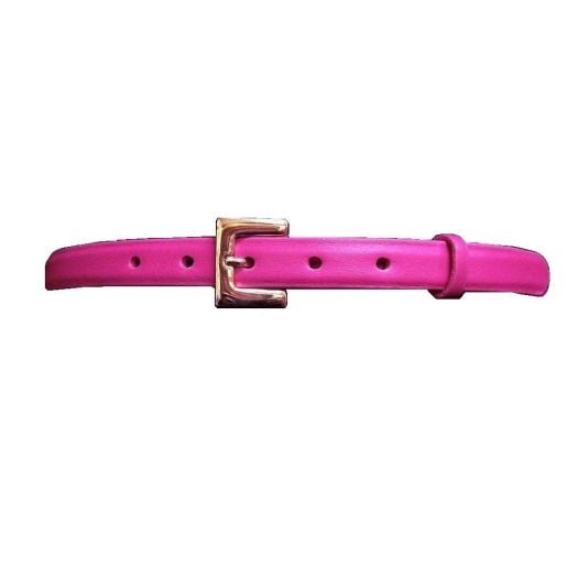Women's Small Calfskin Belt - Pink (34LUS)