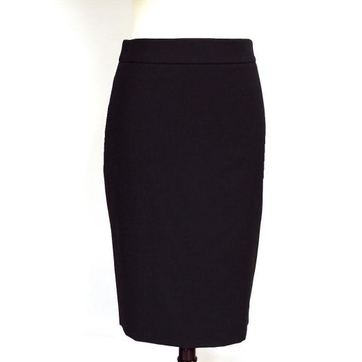 O'Connell's Women's Wool Flannel Skirt - Black (1022-SB)