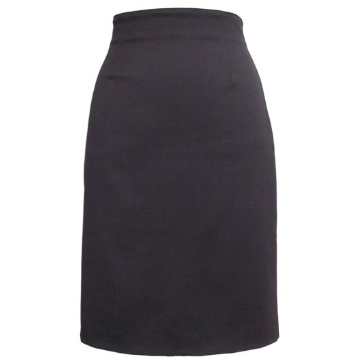 O'Connell's Women's Wool Twill Pencil Skirt - Tyra - Black