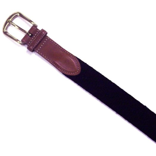 O'Connell's Wool Surcingle Belt - Black