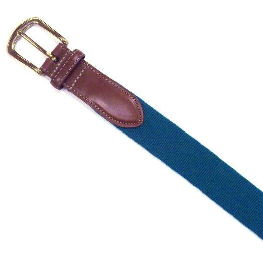 O'Connell's Wool Surcingle Belt - Kelly Green