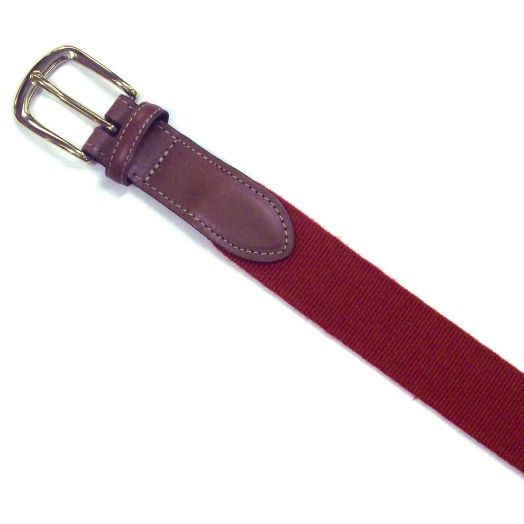 O'Connell's Wool Surcingle Belt - Red