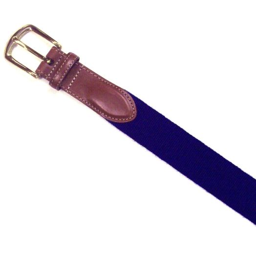 O'Connell's Wool Surcingle Belt - Royal Blue