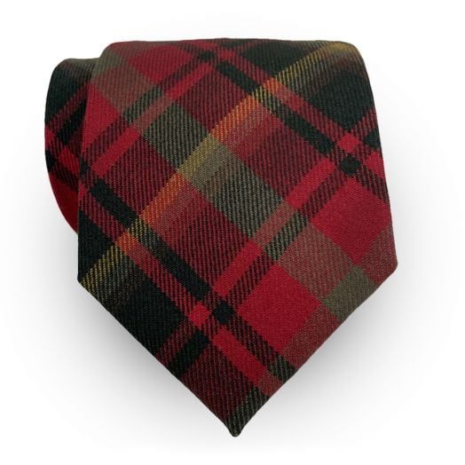O'Connell's Wool Tartan Tie - Maple Leaf (114299)