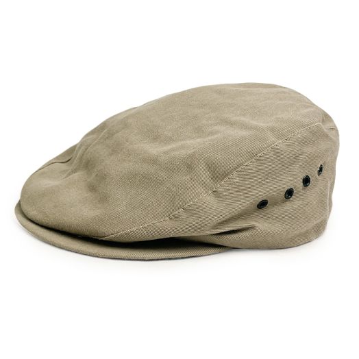 NOS Quaker Marine Touring Cap - Cotton Twill - Khaki