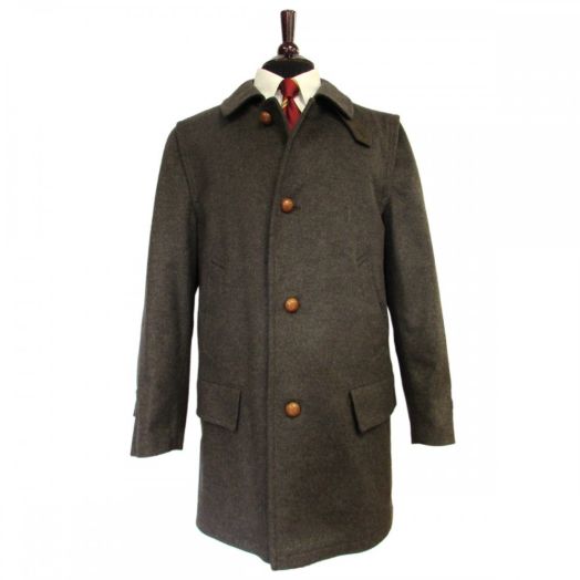 Salko of Austria Loden Field Coat - Strada - Brown