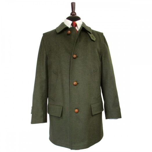 Salko of Austria Loden Field Coat - Strada - Olive