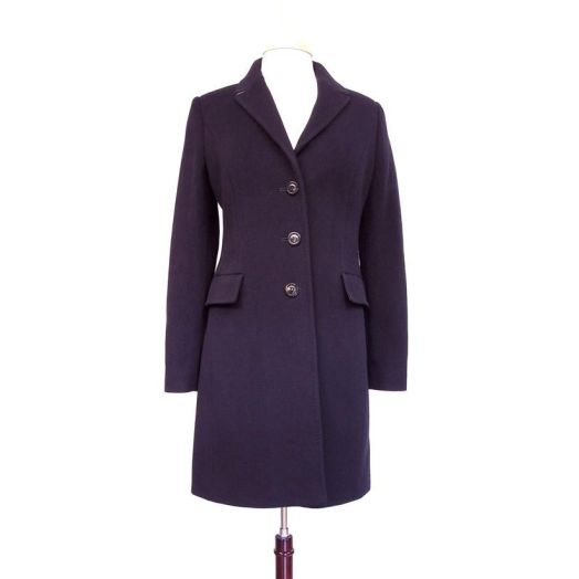 Schneiders of Salzburg Women's Wool Walking Coat - Milva - Navy