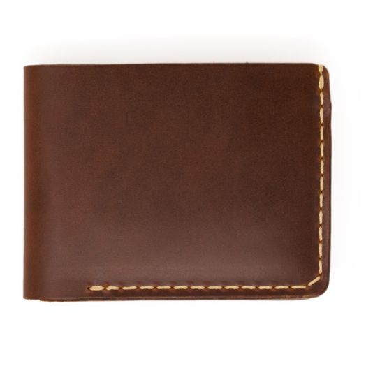 Schott NYC Steerhide Bi-fold Wallet - Tan