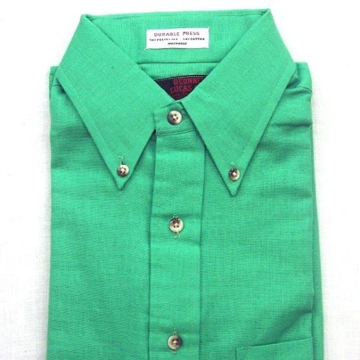 Sero Shirtmakers - Durable Press Summer Blend - Lime