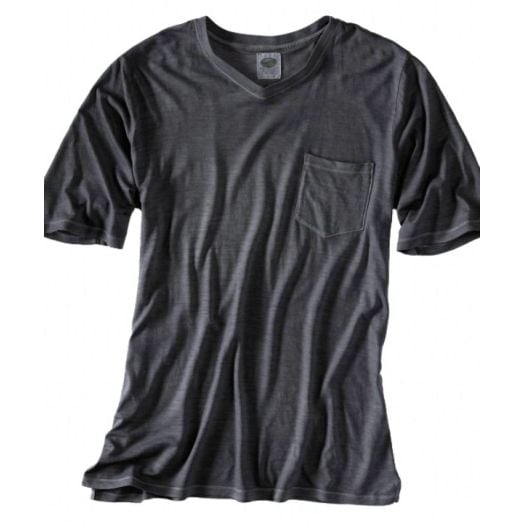 Short Sleeve Pocket Tee by Ramblers Way - Charcoal