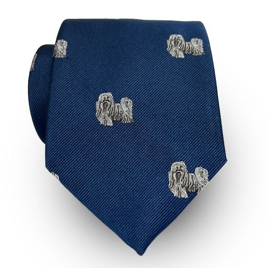 O'Connell's Silk Club Tie - Dog Breeds - Shih Tzu (51443)