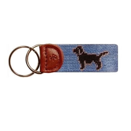 Smathers & Branson Needlepoint Key Fob - Black Lab