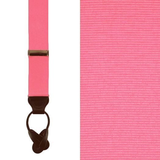 Trafalgar Phoenix Grosgrain Braces - Pink