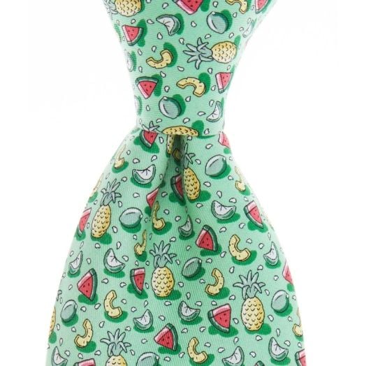 Vineyard Vines Tie - Passion Fruits - Green (71665)