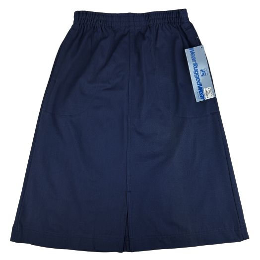 Vintage NOS Women's Rugby Skirt by Rugged Wear Ltd. - Navy
