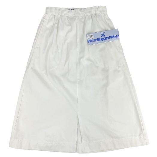 Vintage NOS Women's Rugby Skirt by Rugged Wear Ltd. - White