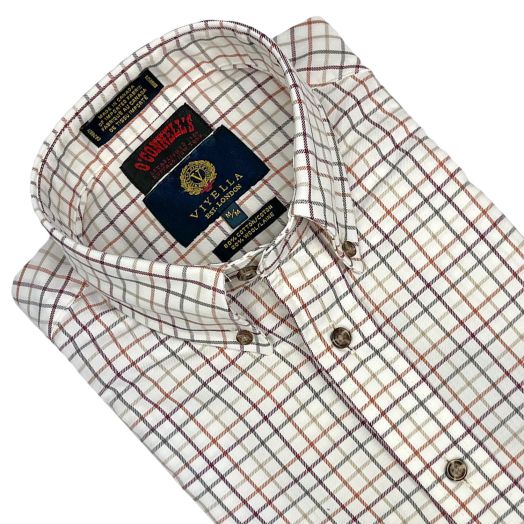 Viyella Sport Shirt - Autumn Tattersall (653442)