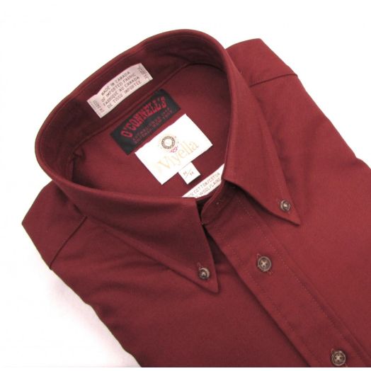 Viyella Sport Shirt - Burgundy (255401-46)