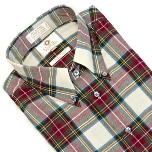 Viyella Sport Shirt - Dress Stewart Tartan (255407)