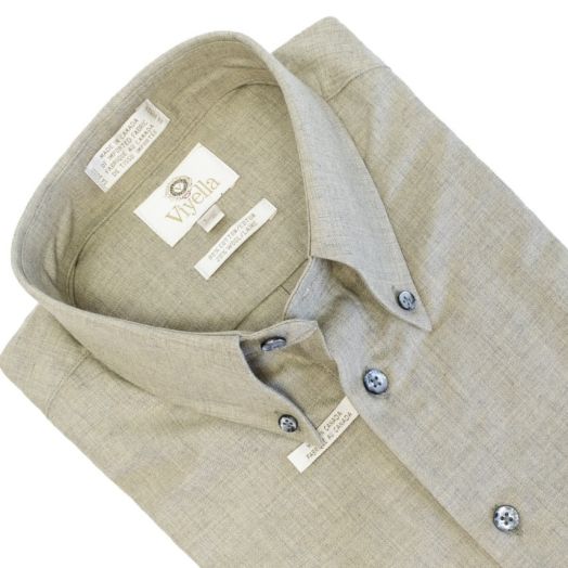 Viyella Sport Shirt - Sandstone (255401-25)