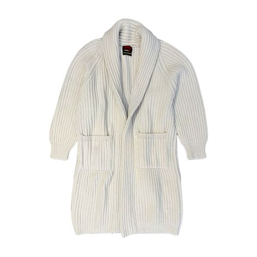 O'Connell's Women's 12-ply Cashmere Shawl Collar Cardigan Coat - Wisp