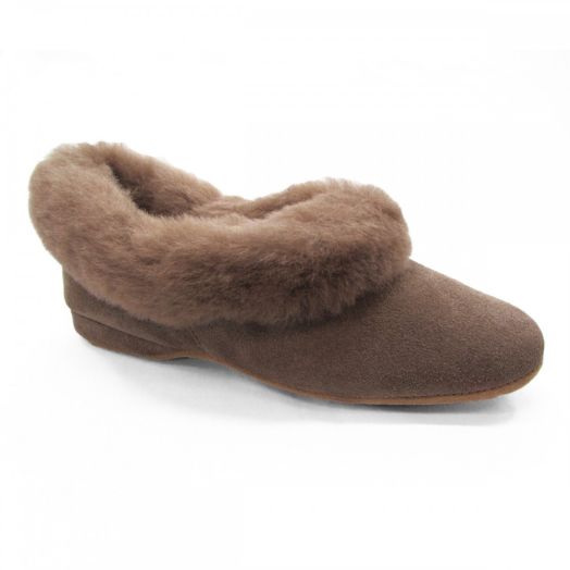 Women's Draper of Glastonbury Slipper - Jane - Nut (22660)