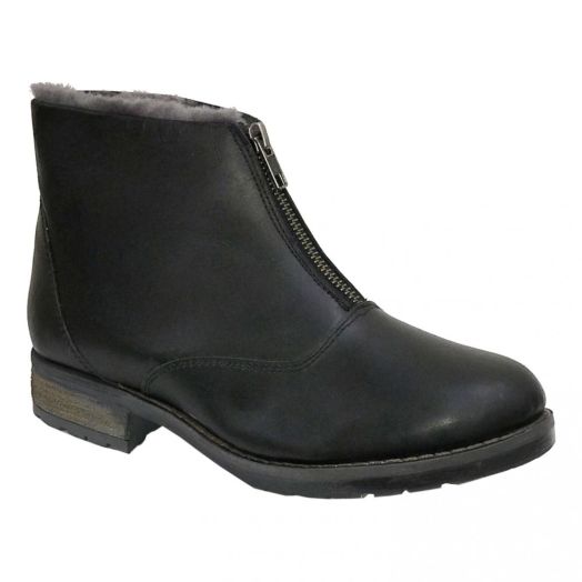 Women's Draper of Glastonbury Waxed Oxford Boot - Black (11609)