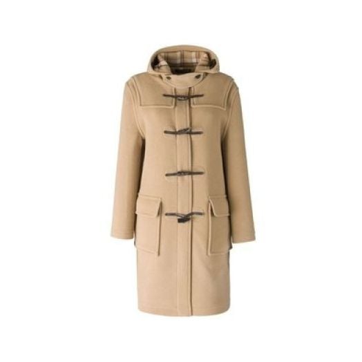 Womens Gloverall Duffle Coat - Tan (312C)
