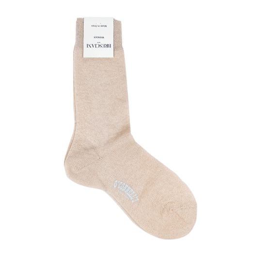 Bresciani Women's Mohair & Alpaca Trouser Socks - Pink (106434)