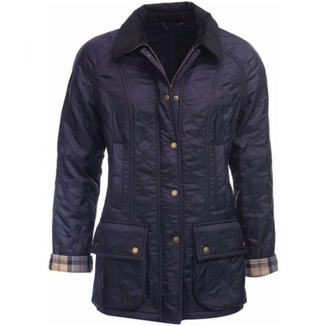Barbour Women's Beadnell Polarquilt - Navy (LQU0471)