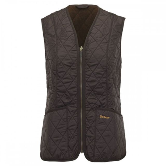 Barbour Women's Betty Interactive Polarfleece Vest/Beadnell Liner - Brown (LQU0326BR71)