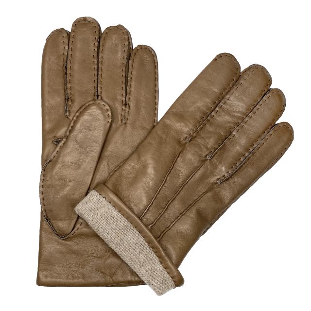 Chester Jefferies Cape Gloves - Lambswool lined - Taupe