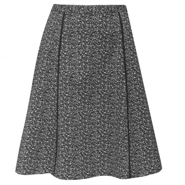 Nora Gardner Buffy Skirt - Jacquard - Black & White (1612)