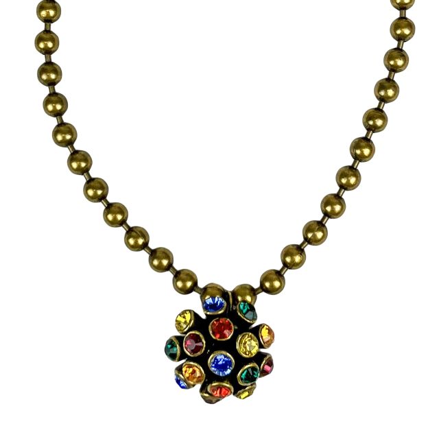 O'Connell's Multicolor Gemstone Necklace - Gold