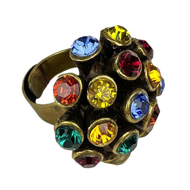 O'Connell's Multicolor Gemstone Ring - Gold