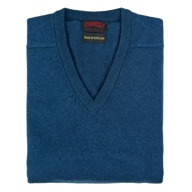 O'Connell's Scottish Lambswool V-Neck Sweater - Diesel