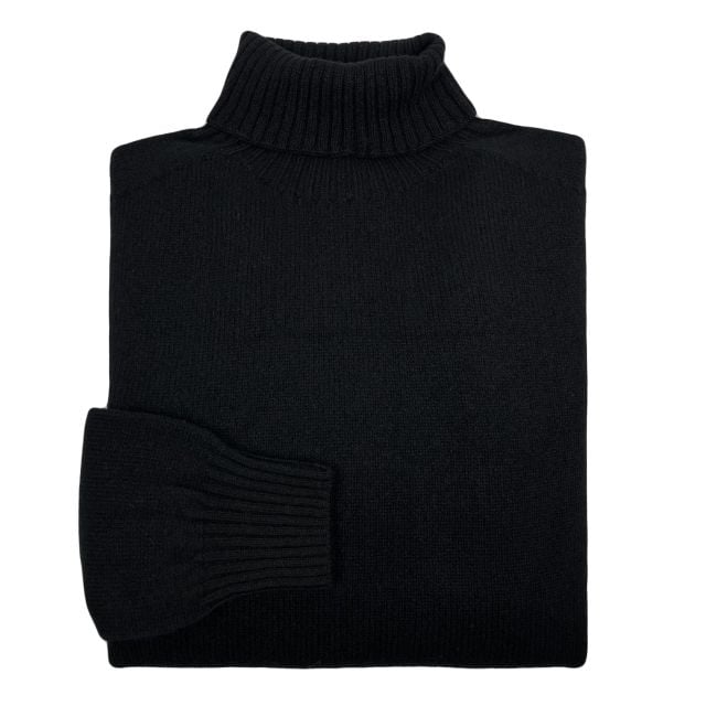 O'Connell's Scottish Geelong Rollneck - Black
