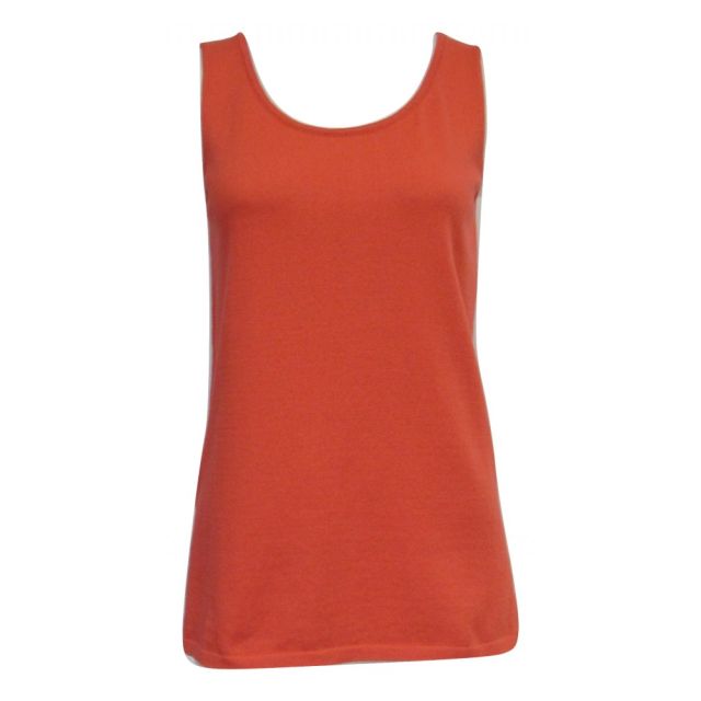 O'Connell's Women's Scooped Hi-Lo Cotton Knit Top - Cally - Watermelon (M9949)