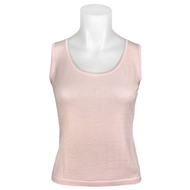 O'Connell's Women's Pima Cotton Scoop Neck Tank Top - Soft Pink (3673)