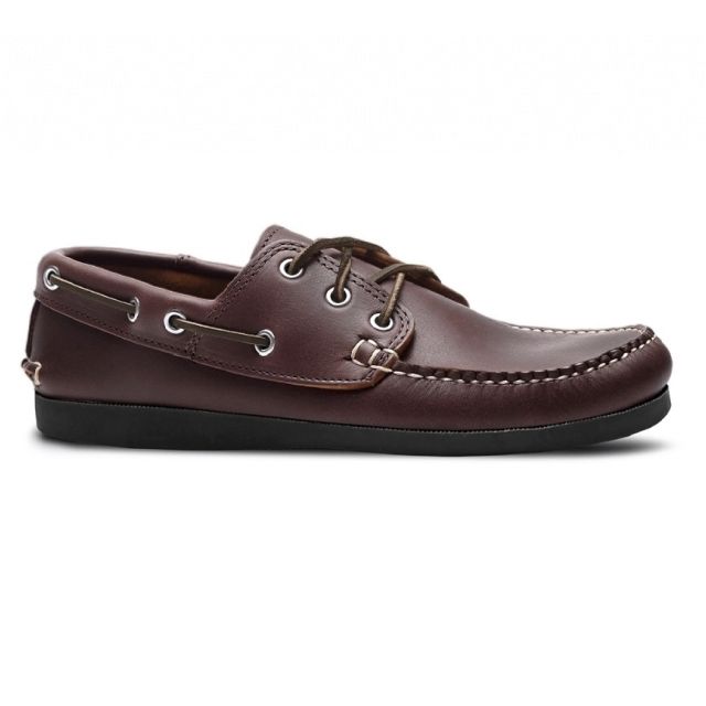 Quoddy Classic Boat Shoe - Brown Chromexcel - Camp Sole