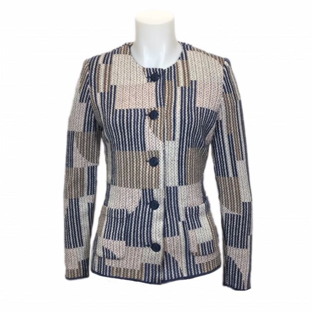 Stizzoli Women's Mixed Print Jacket - Soft Neutrals