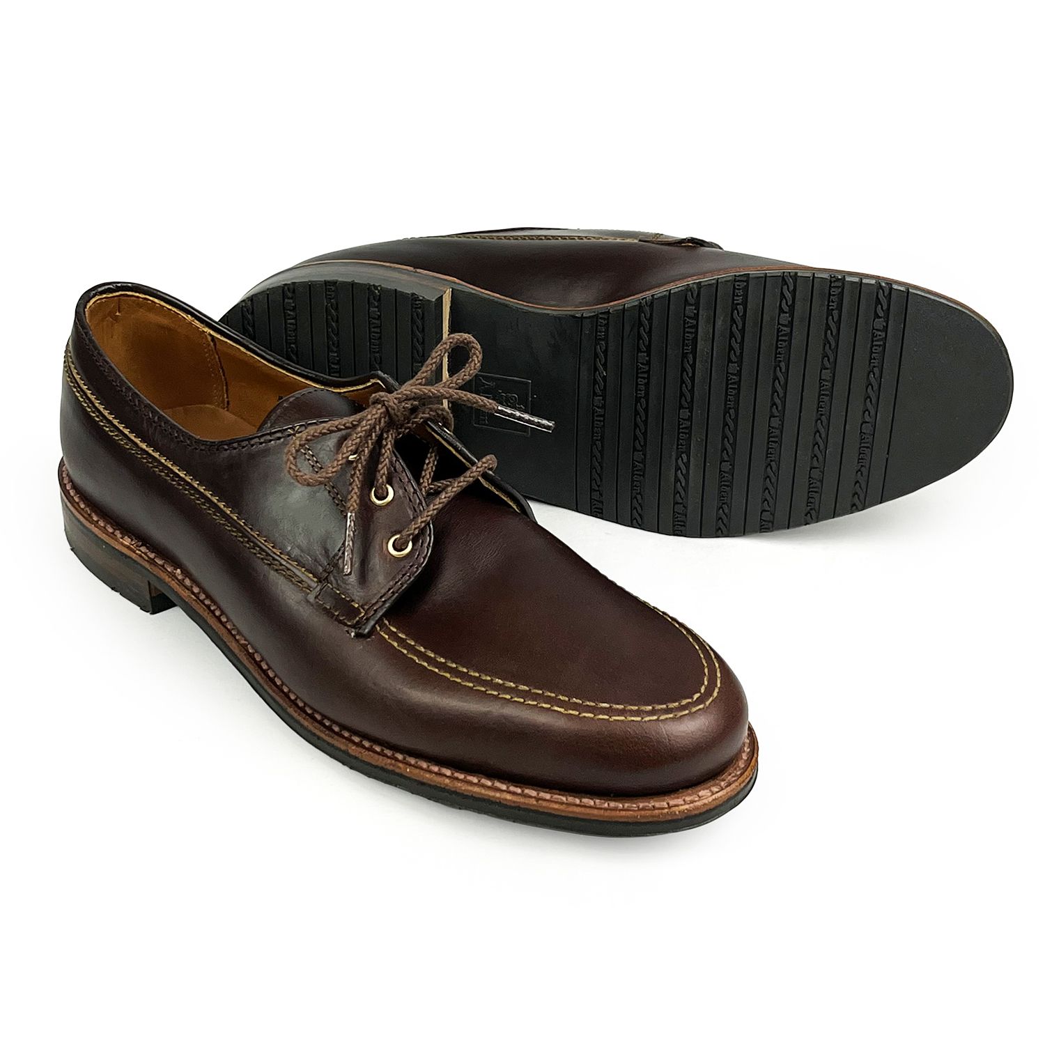 Alden 3-Eye Blucher Mocc - Brown Chromexcel (734L) | Men's and