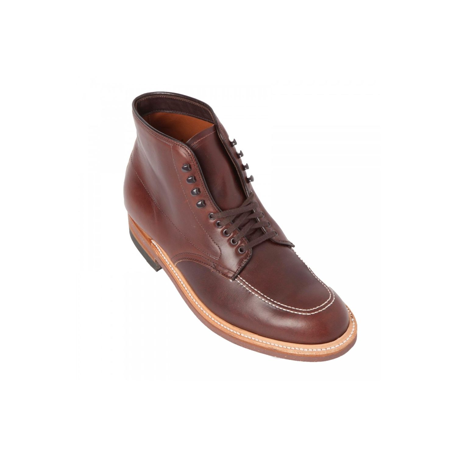 Alden Men\'s Brown Leather Boots Alden of New England Alden X B&S Amherst Boot Brown main image 3