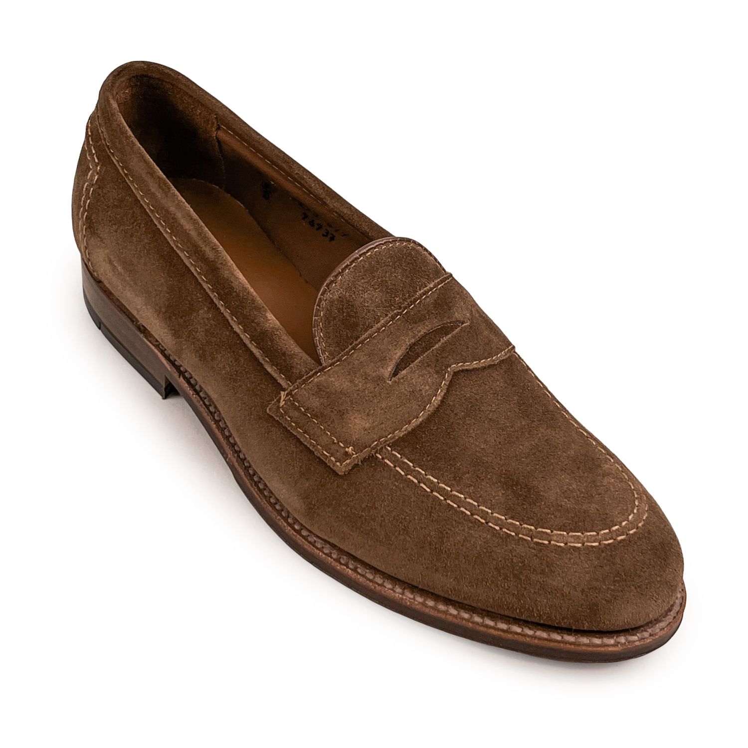 ブーブー Alden Flex Penny Loafer - Snuff Suede (9693F) | Men's and women's