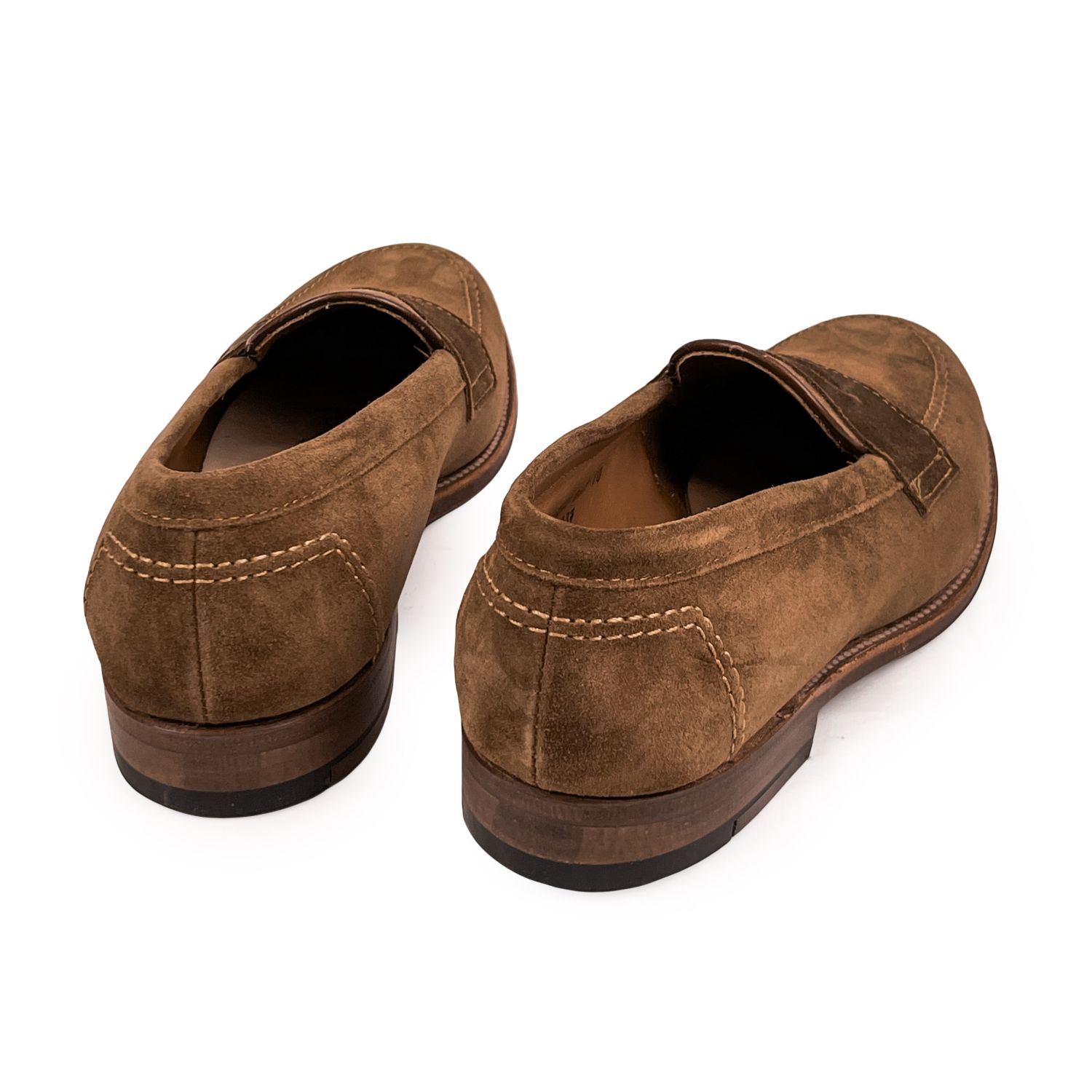 Alden Flex Penny Loafer - Snuff Suede (9693F) | Men's and women's
